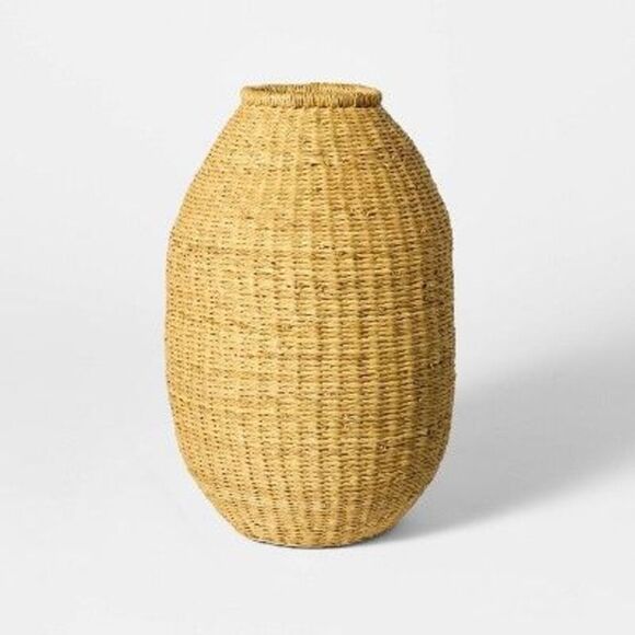 Threshold Studio McGee Elephant Grass Vase Indoor  Natural - Picture 1 of 4